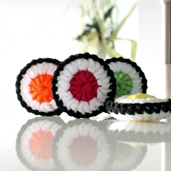 Tampon à récurer-Sushi (couleurs assortis)